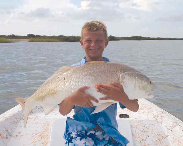 Kelley Osina Port O'Connor45&quot; redfish