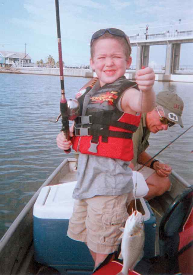 Maddox Smith first redfish! CPR