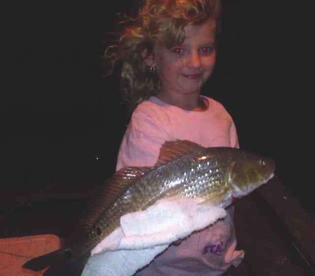 Kailynn Bradley first redfish!