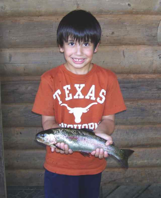 Quentin Gutierrez Arkansas15.5&quot; rainbow trout CPR
