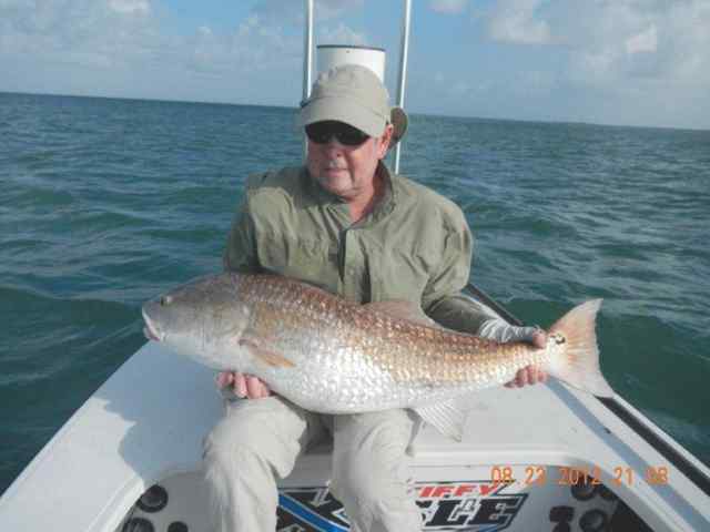 Mark Kalish Port O'Connor41&quot; 38lb bull red