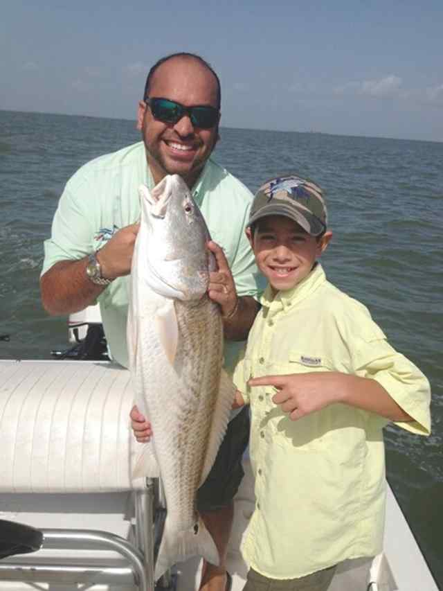 Luke & Ruben Delgadillo Galveston36&quot; redfish