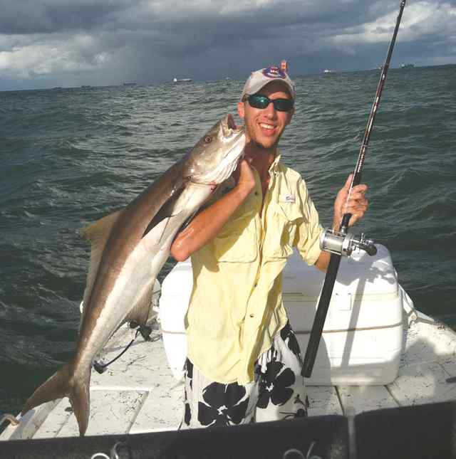 Alan Parker Houston Ship Channel30lb ling