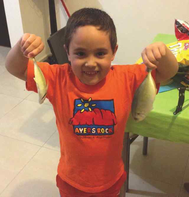 Mario Ruiz, Jr. Brownsvillefirst fish!