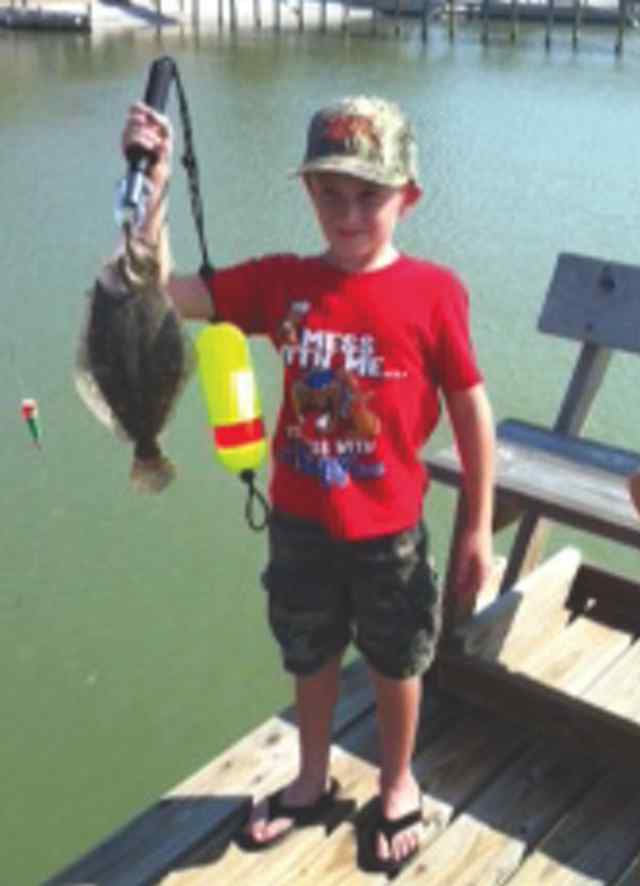 Eli Tiller Copano Bay14.5&quot; flounder