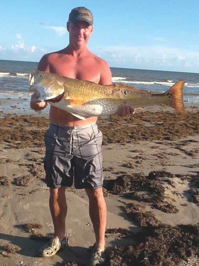 Jeremy Tompkins High Island44&quot; bull red