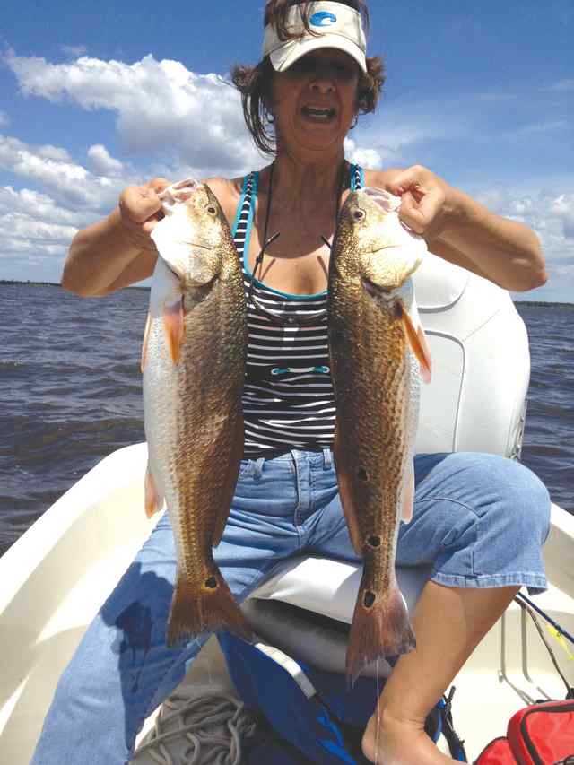 Edna Almaraz Sabine Lakeredfish