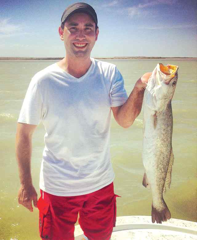 Eugenio Cárdenas Laguna Madre29&quot; speckled trout