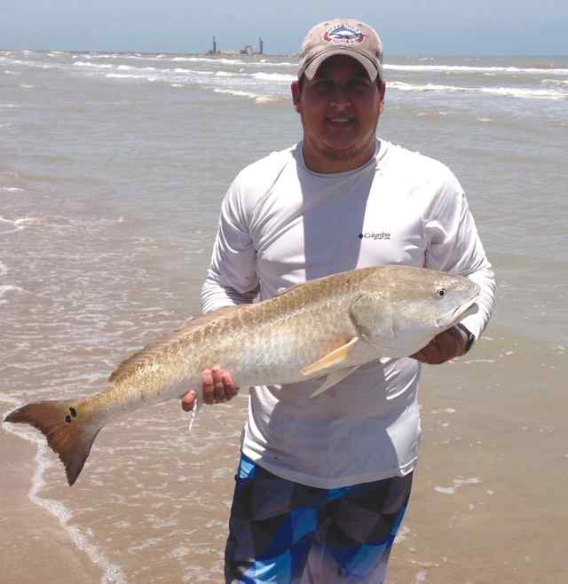 Jerry Klinger Boca Chica Beach38&quot; redfish