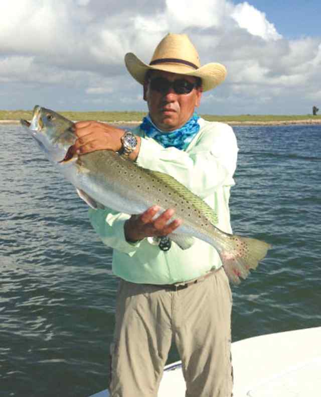 David Longoria Baffin Bay28.5&quot; 7.5lb trout CPR