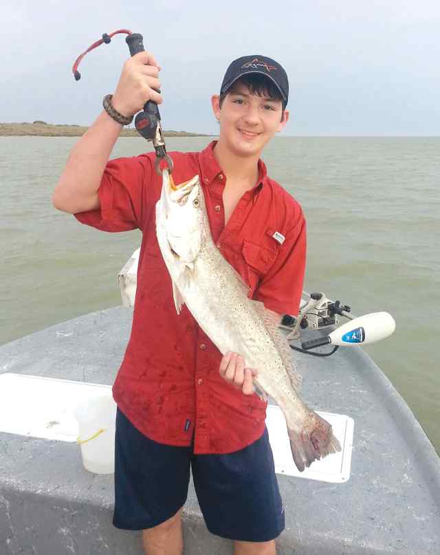 Nicolas Lopez Port Mansfield26.5&quot; trout CPR