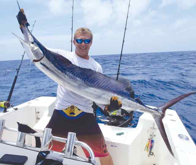 John Morgan (with Joe Villanueva) long billed spearfish CPR