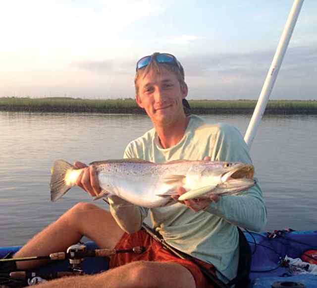 Dave Roberts Sabine Pass28&quot; trout