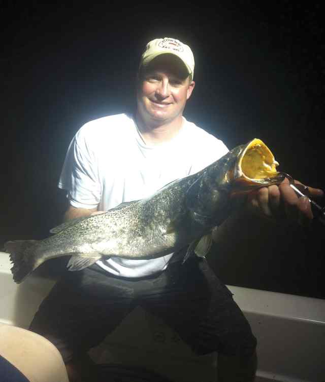 Brian Wimmer 8.75 lb 30&quot; trout CPR