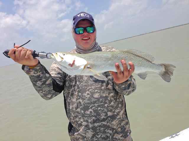 Trevor Risica South Padre Island29.5&quot; trout