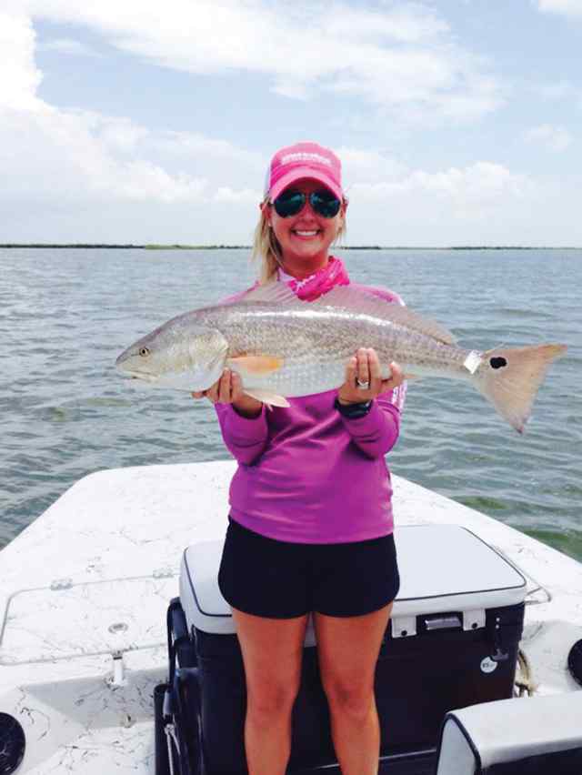 Kristin Jendrzey San Antonio Bay29.75&quot; personal best red!