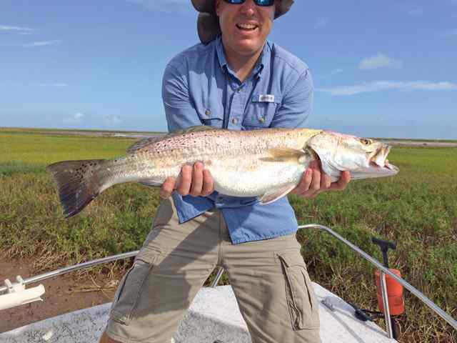 Jeff Kettler East Matagorda27&quot; 6 lb personal best trout!