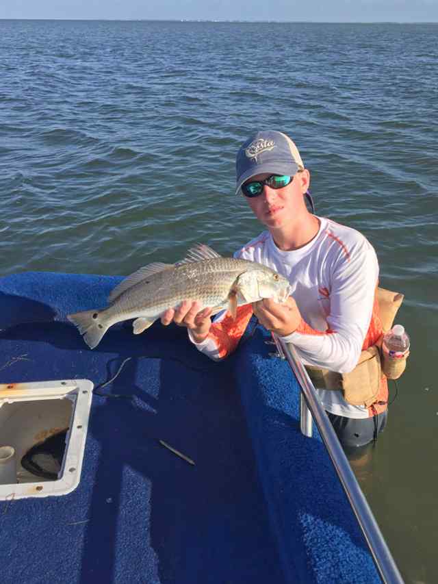 Luke Morris Rockport20&quot; redfish, caught on slamming chicken bass assassin