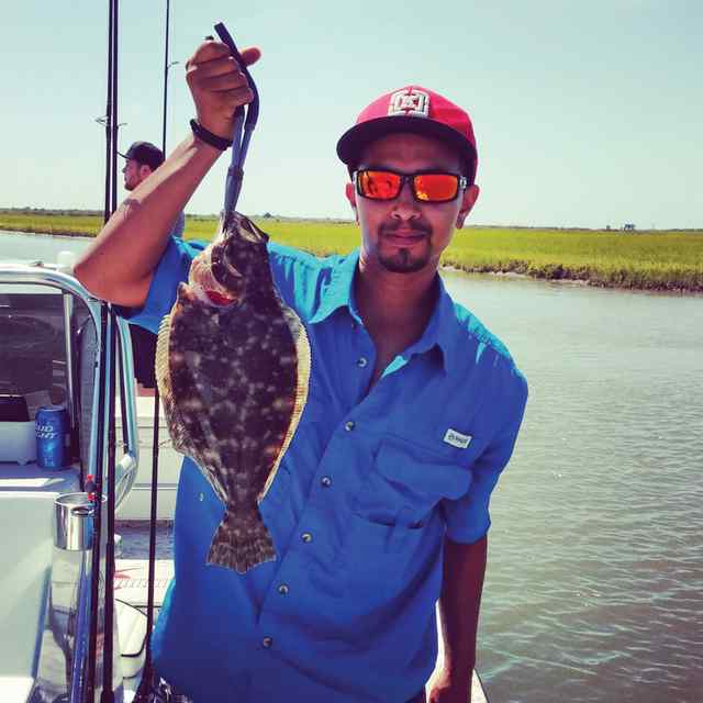 Johnny Oquendo Galveston West Bayflounder, caught on a morning glory paddle tail minnow