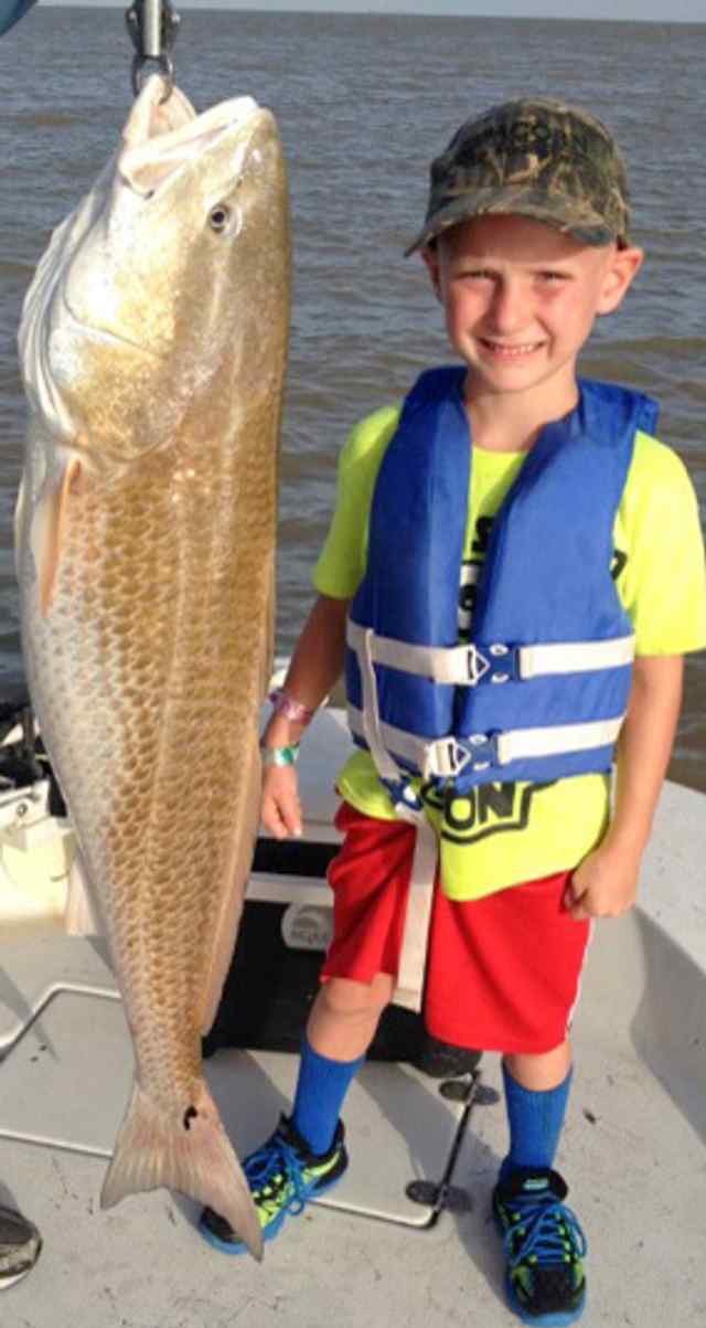 Turner Schwartz Galveston Bay40&quot; first bull red!