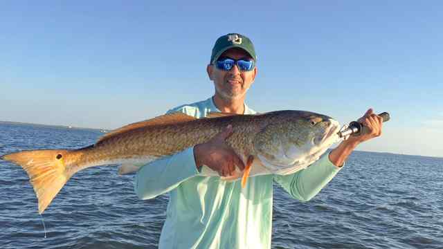 Delmar Torres King Ranch Shoreline40&quot; 15 lb redfish