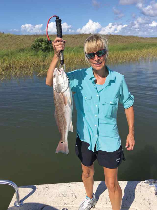 Kathy Burton Port O'Connor23&quot; red CPR