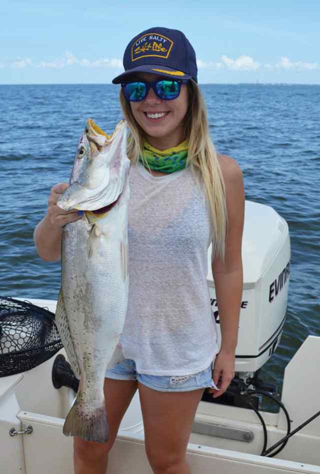 Kelly Groce East Galveston Bay5.9 lb trout
