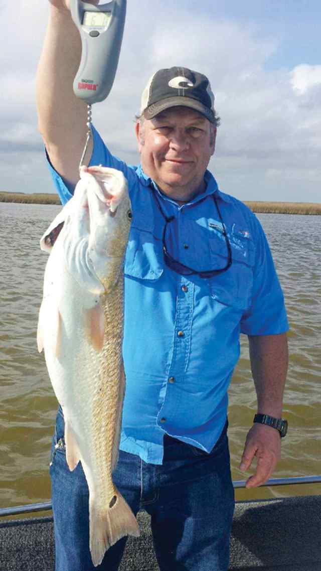Don Lancello West Galveston Bay - 6 lb 11 oz redfish