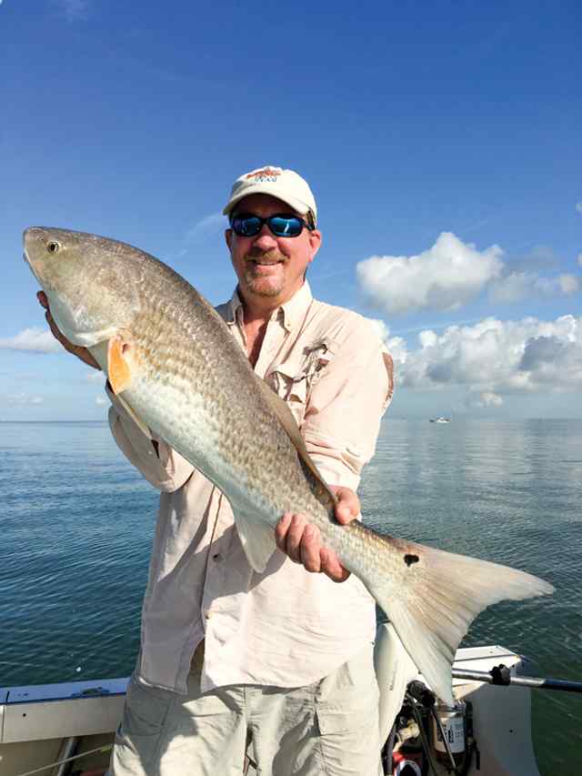 David Newton Galveston Bay - redfish CPR