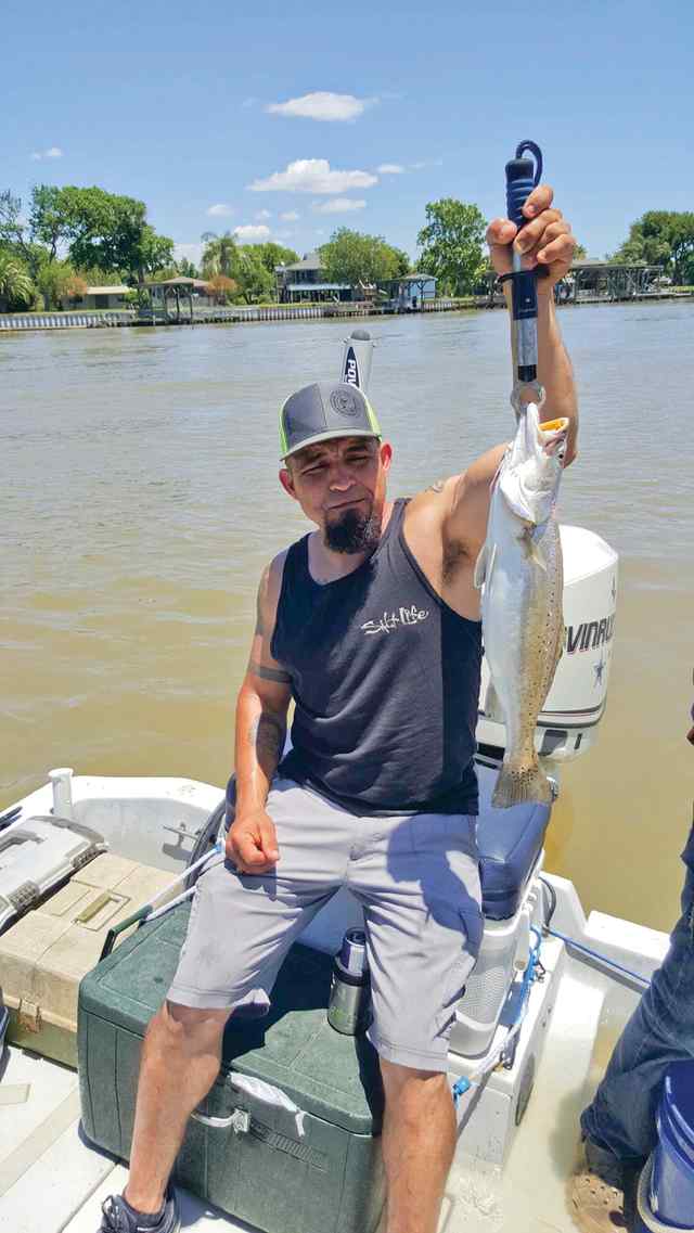 Albert Garcia Matagorda, Colorado River - 23" trout