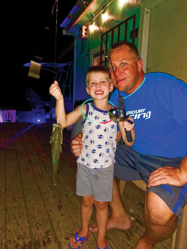 Connor Causey Laguna Madre - first speckled trout!