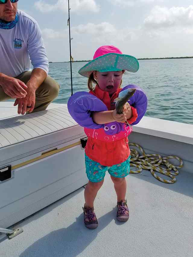 Annabelle Rose McCuan Redfish Bay - 10" speckled trout