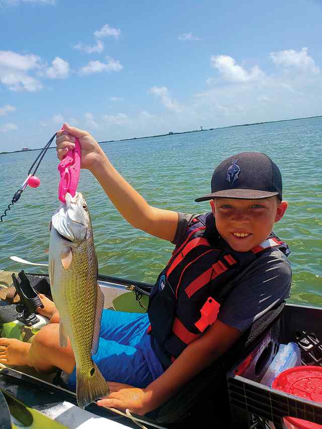 Colton Ripple Shamrock Island - first redfish!