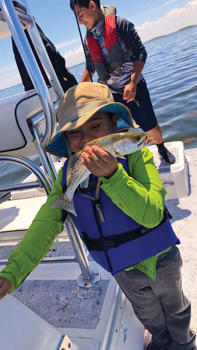 JJ Rodriguez III Port Mansfield - trout