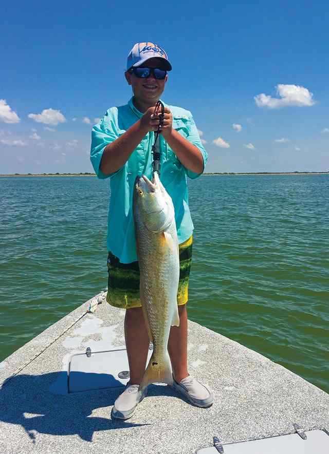 Brayden Vickery Baffin Bay - 36" first redfsh! CPR