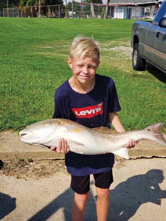 Nathan Alsobrook Shore Acres - 37.5" 19.75 lb first bull red!