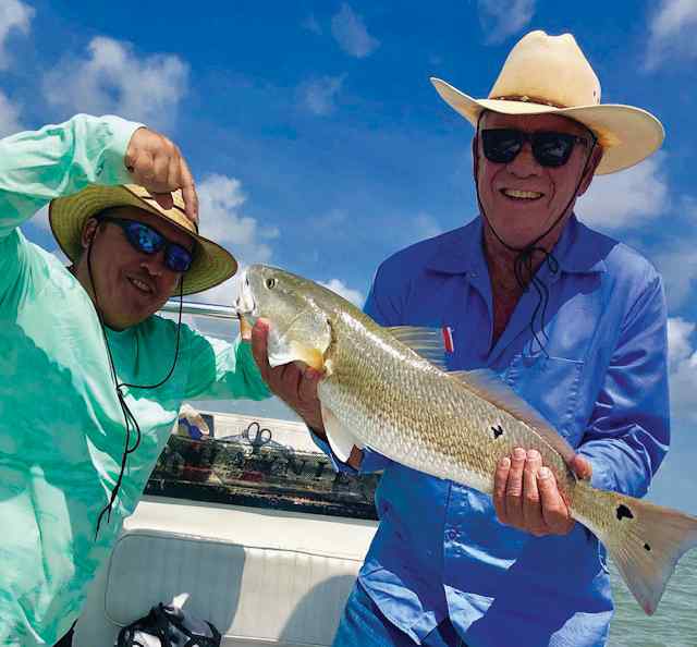 Paul Baumann & Paul Baumann, Jr Rockport - redfish