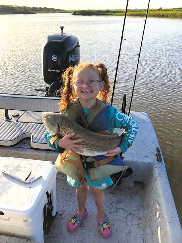 Faith Nickols Olivia - 25" redfish