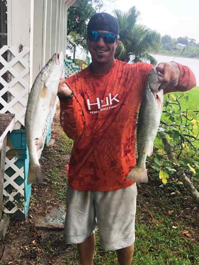 James Murray Matagorda Beach - keeper trout