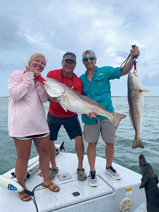 Sterling Ellison & Cade Goertz 40.5" & 35" - personal best reds! CPR