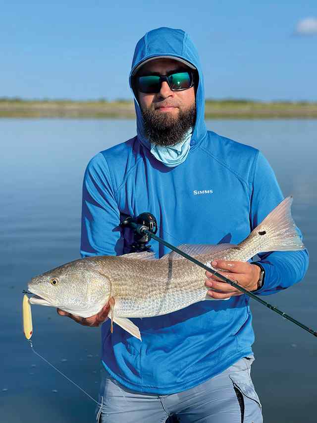 Eddie Garcia Lower Laguna Madre - 28" redfish CPR