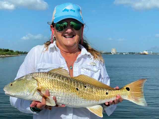 Kerry Jackson Channelview - 28" redfish
