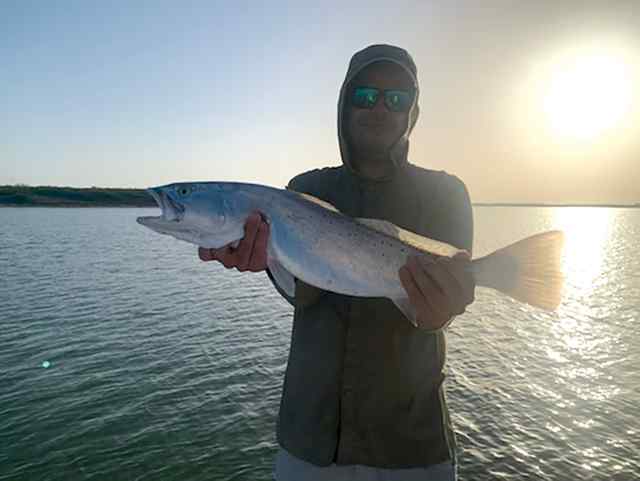 Diego Alvarez Baffin Bay - 24" personal best trout!