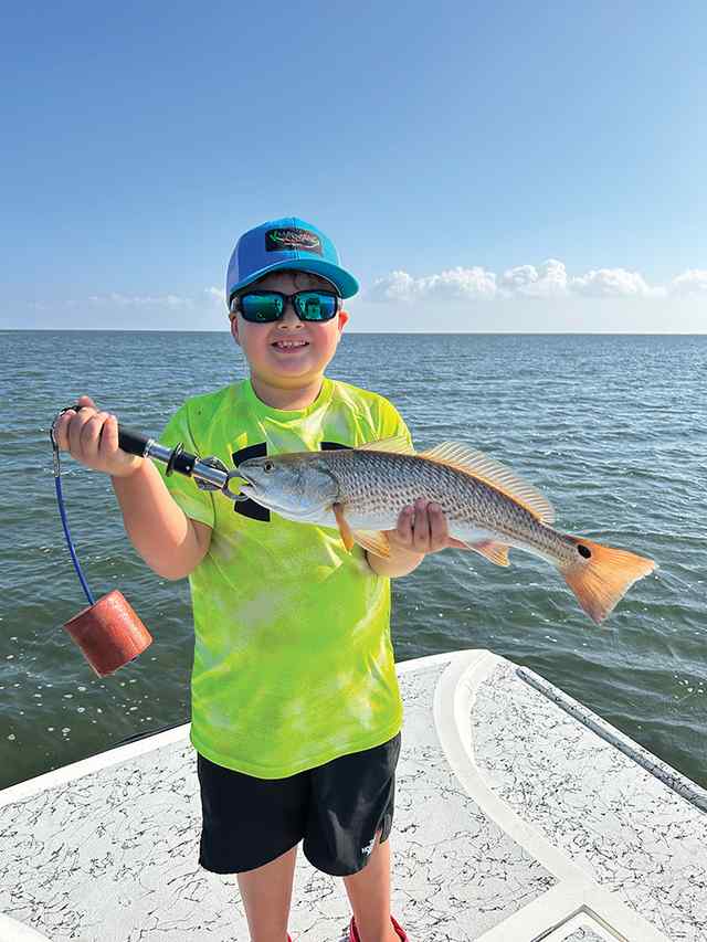 Ethan E. Arroyo Lower Laguna Madre - first redfish!