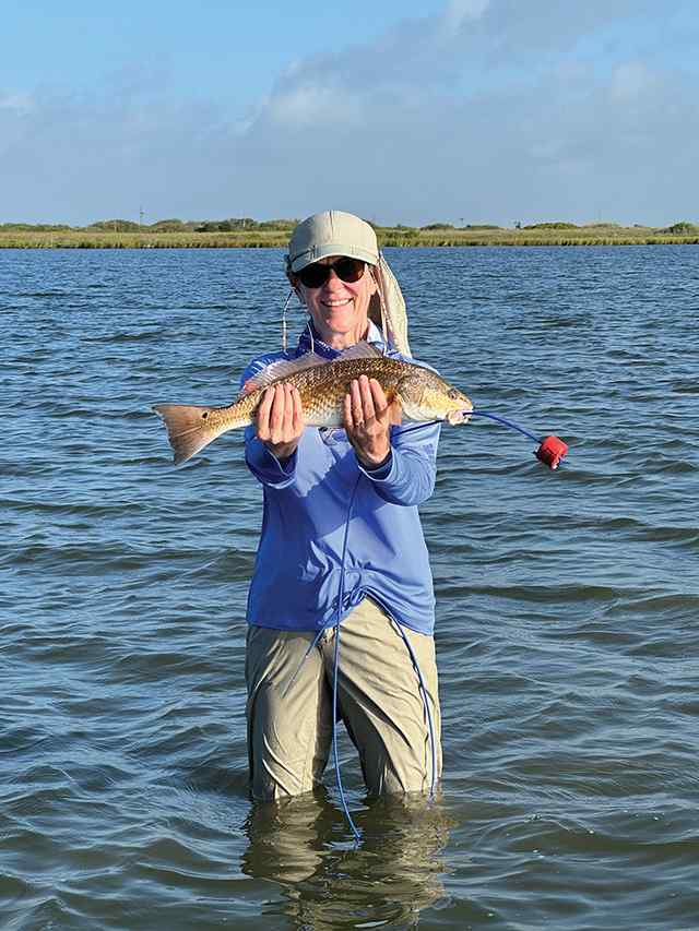Megan Burton Port O'Connor - 23" redfish