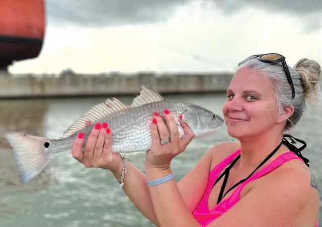 Abigail Hagar Galveston - redfish