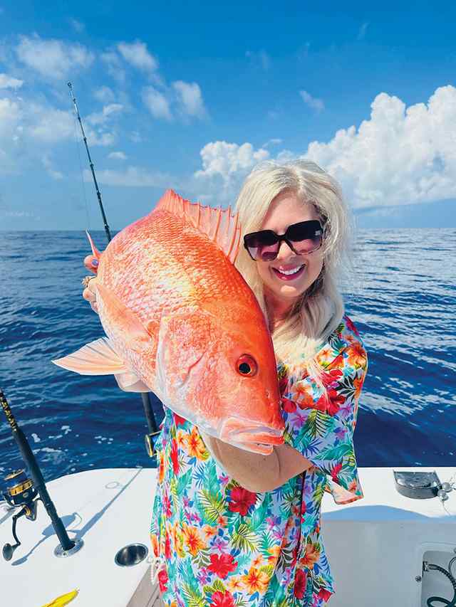 Jessica Riemer Matagorda - red snapper