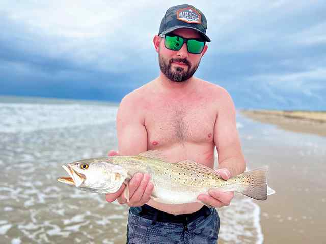 Nathan Vrana Matagorda Beach - trout