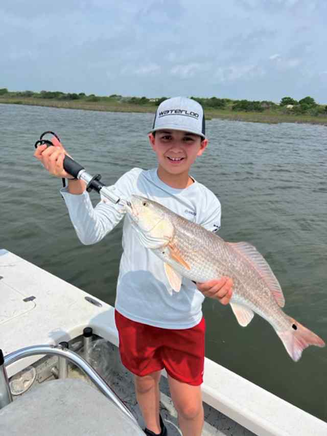 Cameron Garcia Dewberry Island - 26" redfish