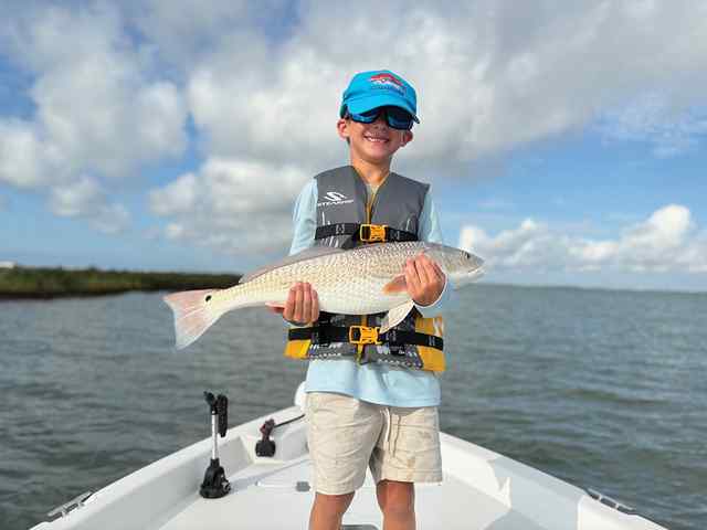 Sawyer Ritter Port Aransas - 26" personal best red!